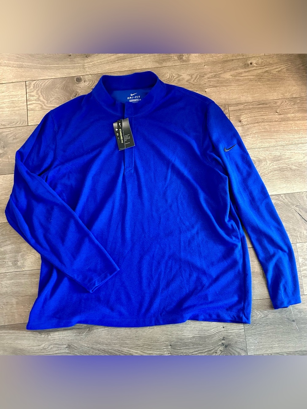 NWT Mens Nike Victory 1/2 Zip Long Sleeve Pullover Golf Top Shirt 3XL BV0398-471